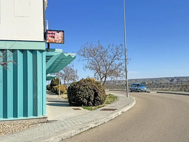 Letrero del Doner Kebab café