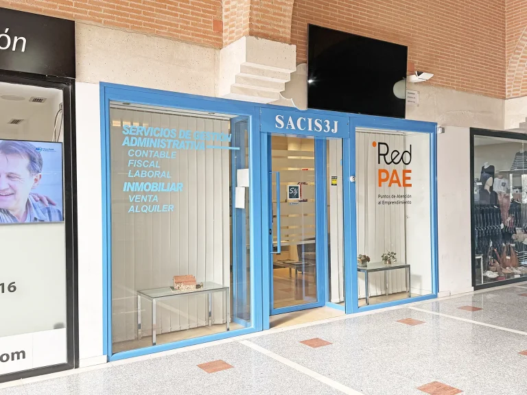 Oficina de Gestoría SACIS3J en el barrio de La Montaña, Aranjuez: servicios de asesoría fiscal, laboral y contabilidad