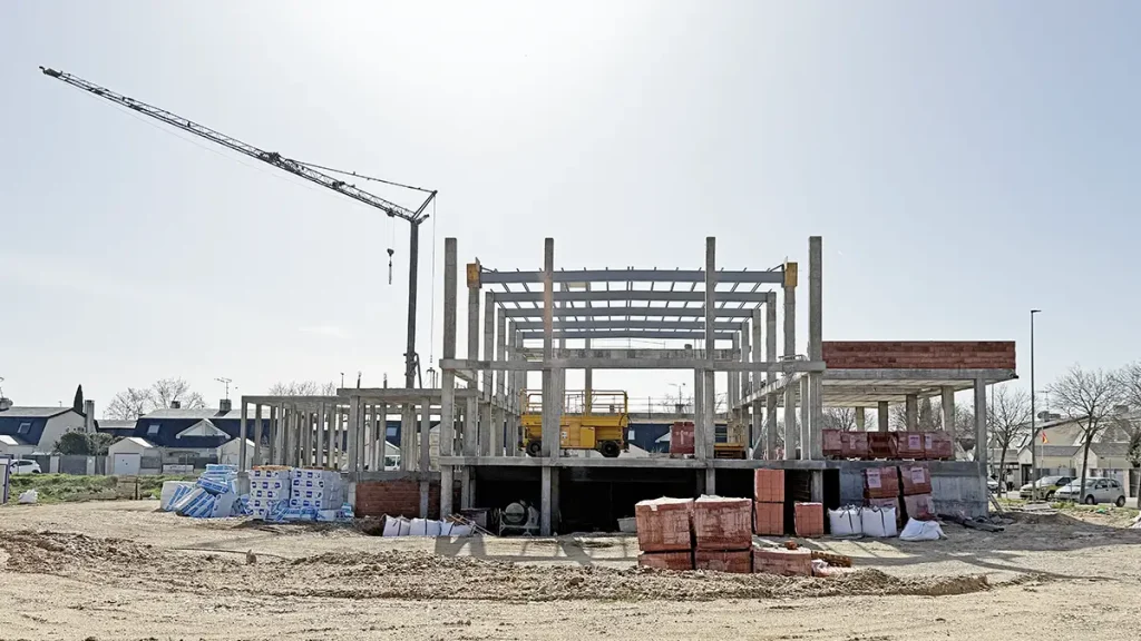 Obras y construcción de la nueva Iglesia en La Montaña