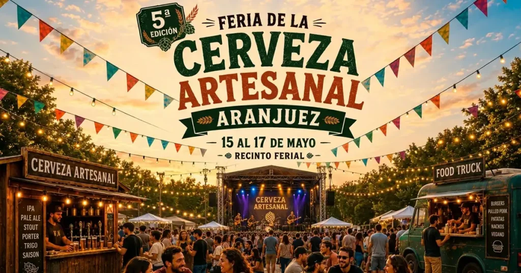 V Feria Cerveza Artesanal Aranjuez 2026