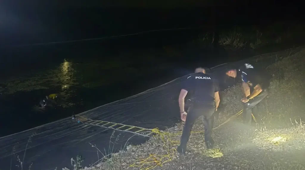 Rescate del lago del campo de golf