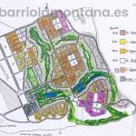 plano del barrio la montaña